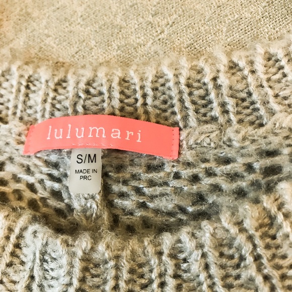 Grey knit sweater - Picture 3 of 4